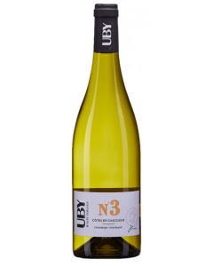 Valge vein, Domaine Uby No. 3 Colombard-Sauvignon Côtes de Gascogne 2020